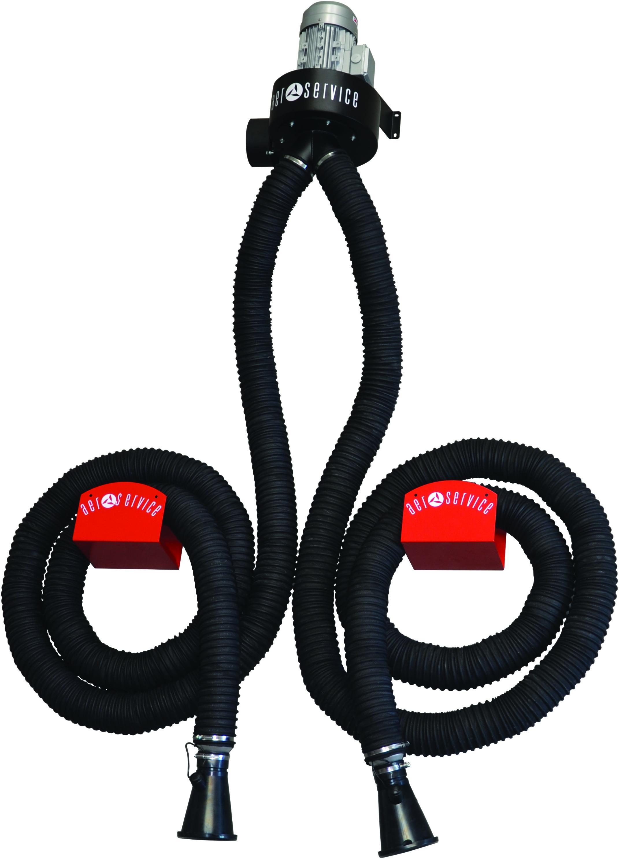 Unità di estrazione gas a parete: soluzioni compatte per test motori