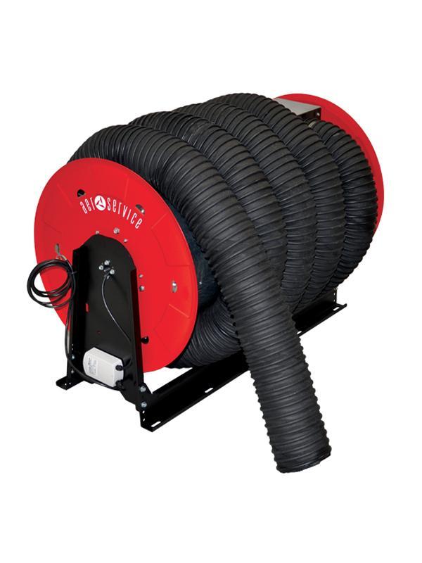 Avvolgitori a Riavvolgimento Motorizzato: Estrazione dei Gas di Scarico Efficiente e Sicura