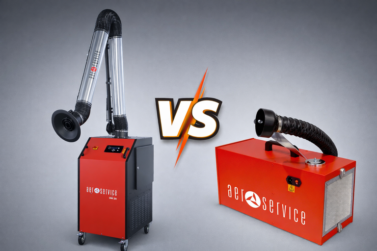 Come scegliere l’unità di filtrazione dell’aria più adatta: soluzioni mobili per l’industria