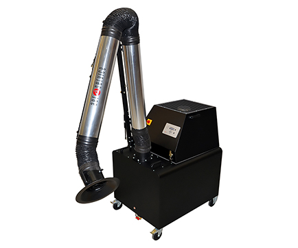 Filtrazione dell’aria industriale: unità filtranti mobili per nebbie d’olio e fumi di saldatura 