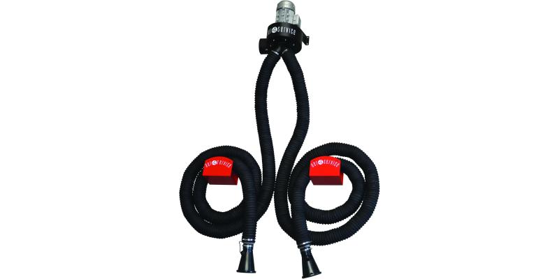 Unità di estrazione gas a parete: soluzioni compatte per test motori