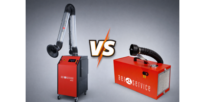 Come scegliere l’unità di filtrazione dell’aria più adatta: soluzioni mobili per l’industria