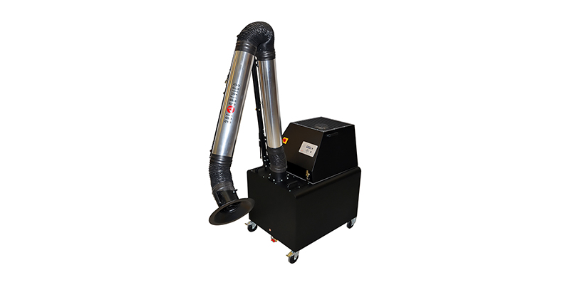 Filtrazione dell’aria industriale: unità filtranti mobili per nebbie d’olio e fumi di saldatura 