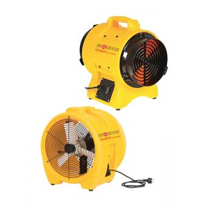AERDBL - Axial fan for extraction and filtration of dirty air in work environments