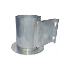 Stainless steel wall bracket - Ø 125-160 mm