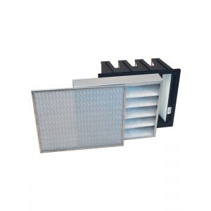 Kit filtres UNI 2.2 H - filtre anti-étincelle, ondulé, à poche rigide, efficacité de filtration E12